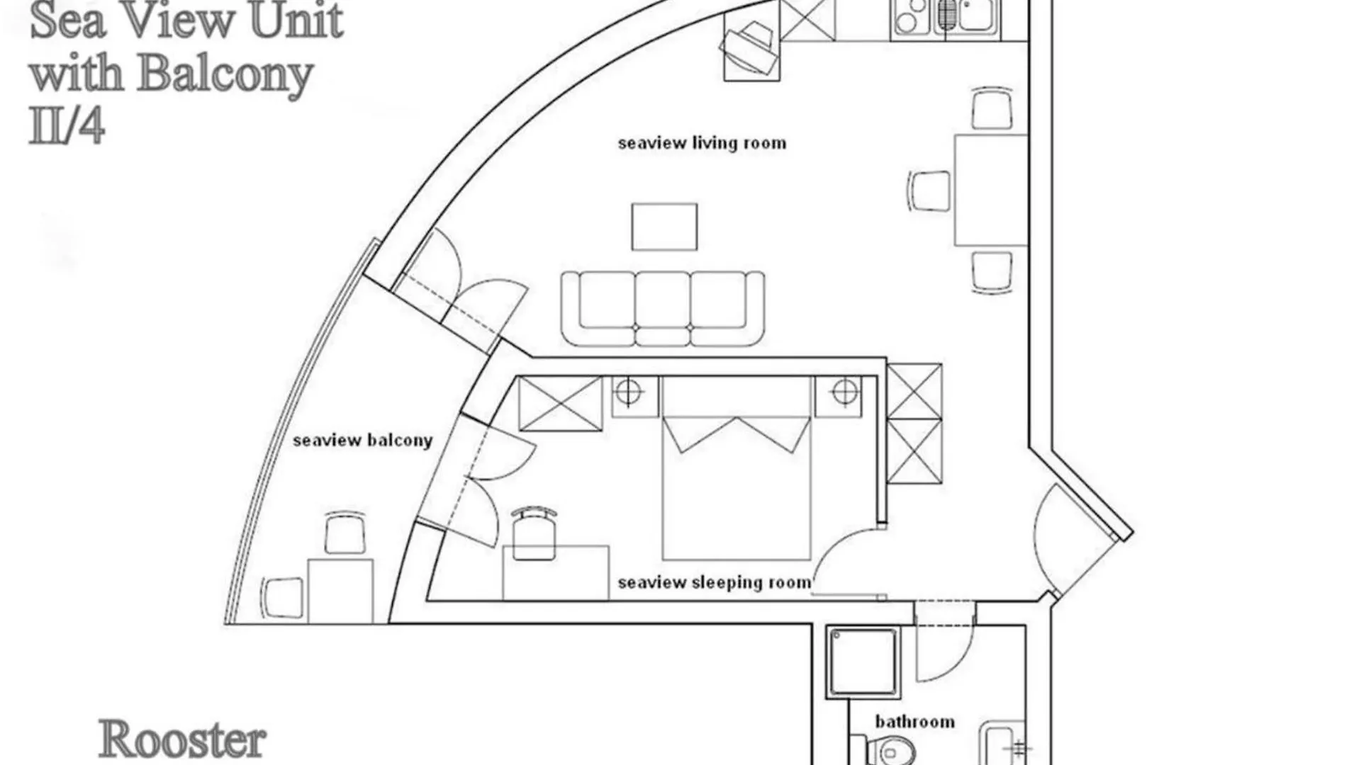 Comfy Beach Apartments With Its Own Balcony Split