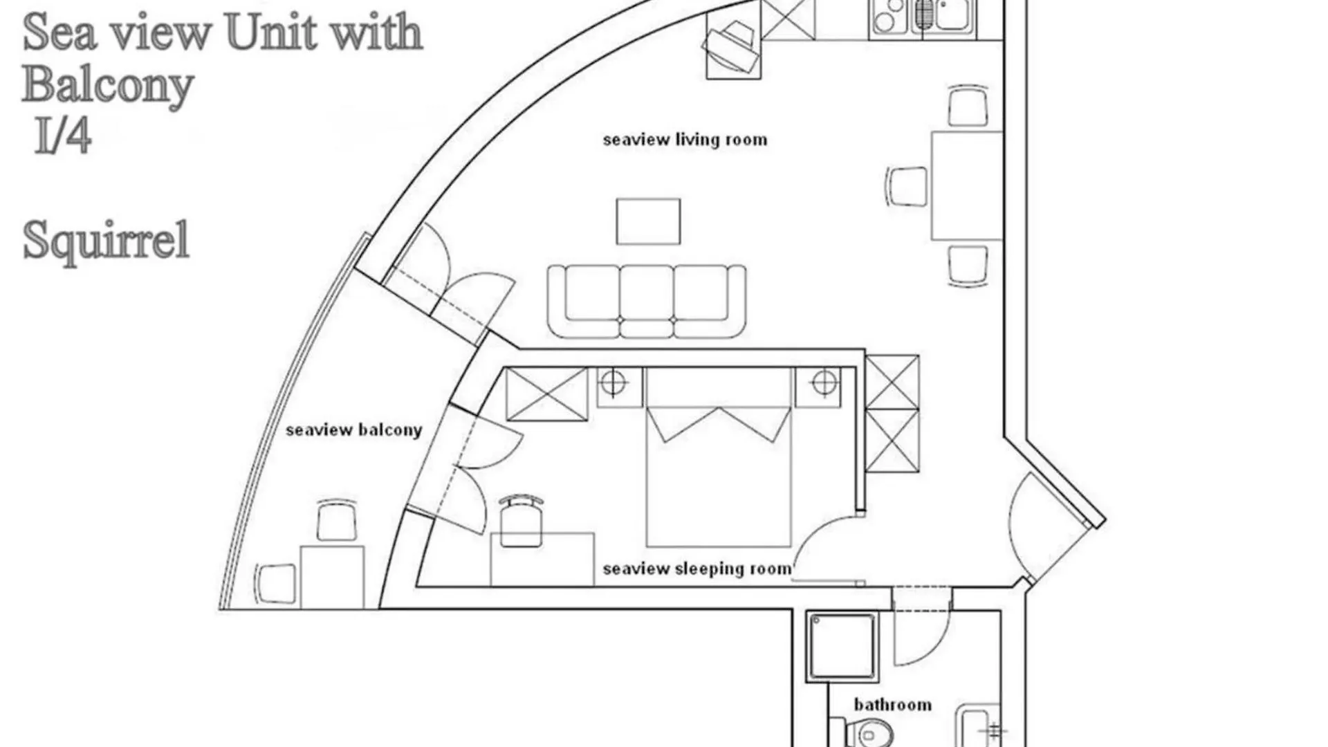 Comfy Beach Apartments With Its Own Balcony Split